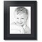 ArtToFrames Collage Photo Picture Frame with 1 - 10x13 inch Openings, Framed in Black with Over 62 Mat Color Options and Regular Glass (CSM-3926-641)